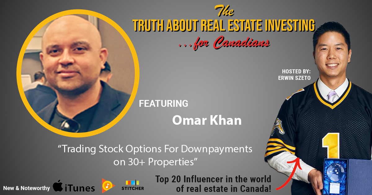 Trading Stock Options For Downpayments on 30+ Properties with Omar Khan