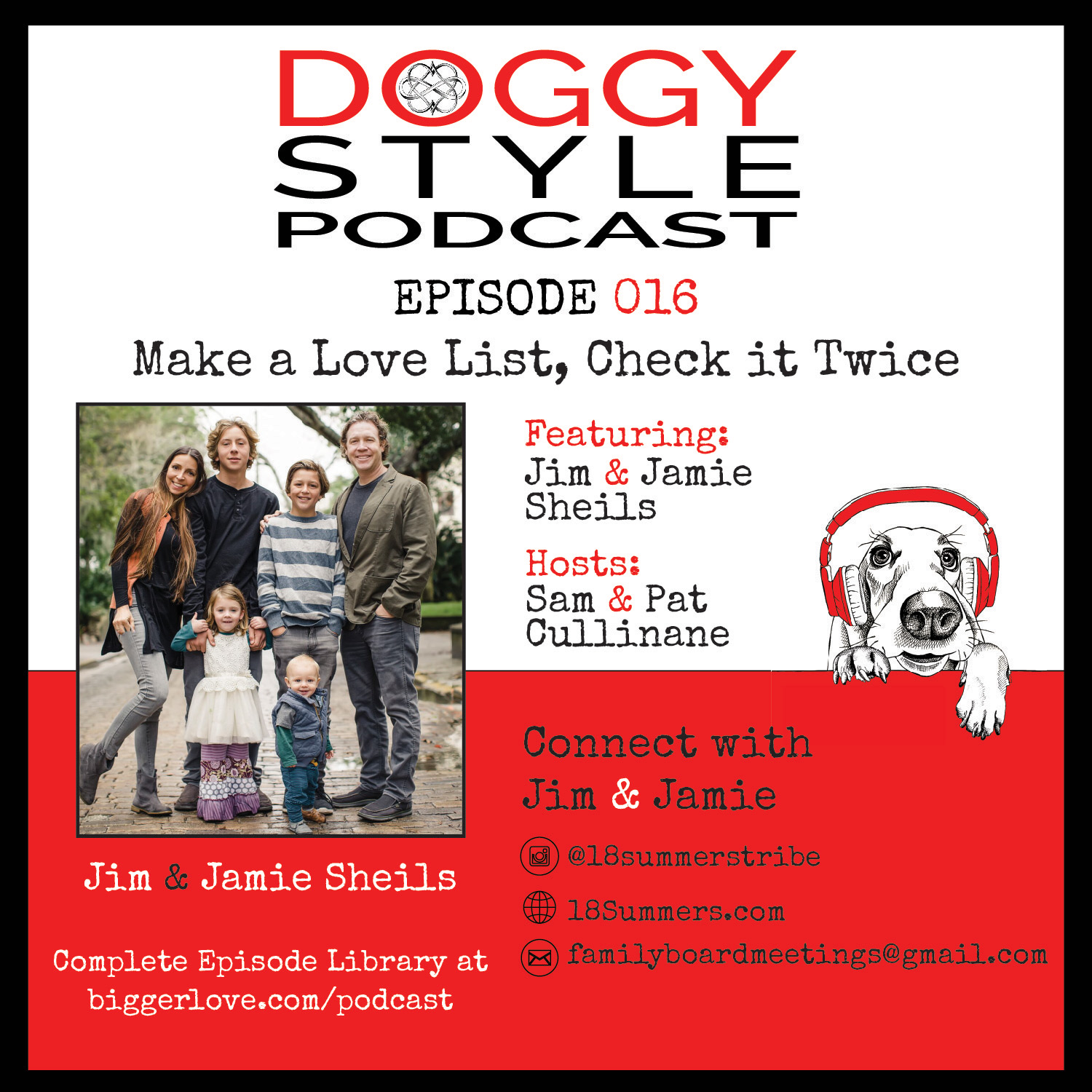 Make a Love List, Check it Twice with Jim and Jamie Sheils
