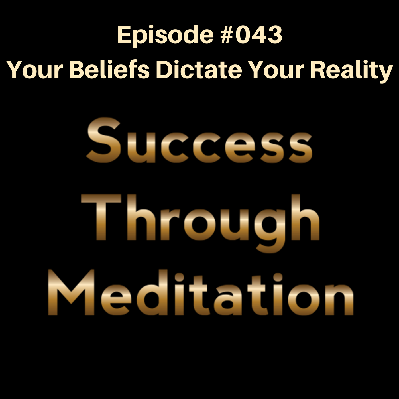 Episode #043 - Your Beliefs Dictate Your Reality