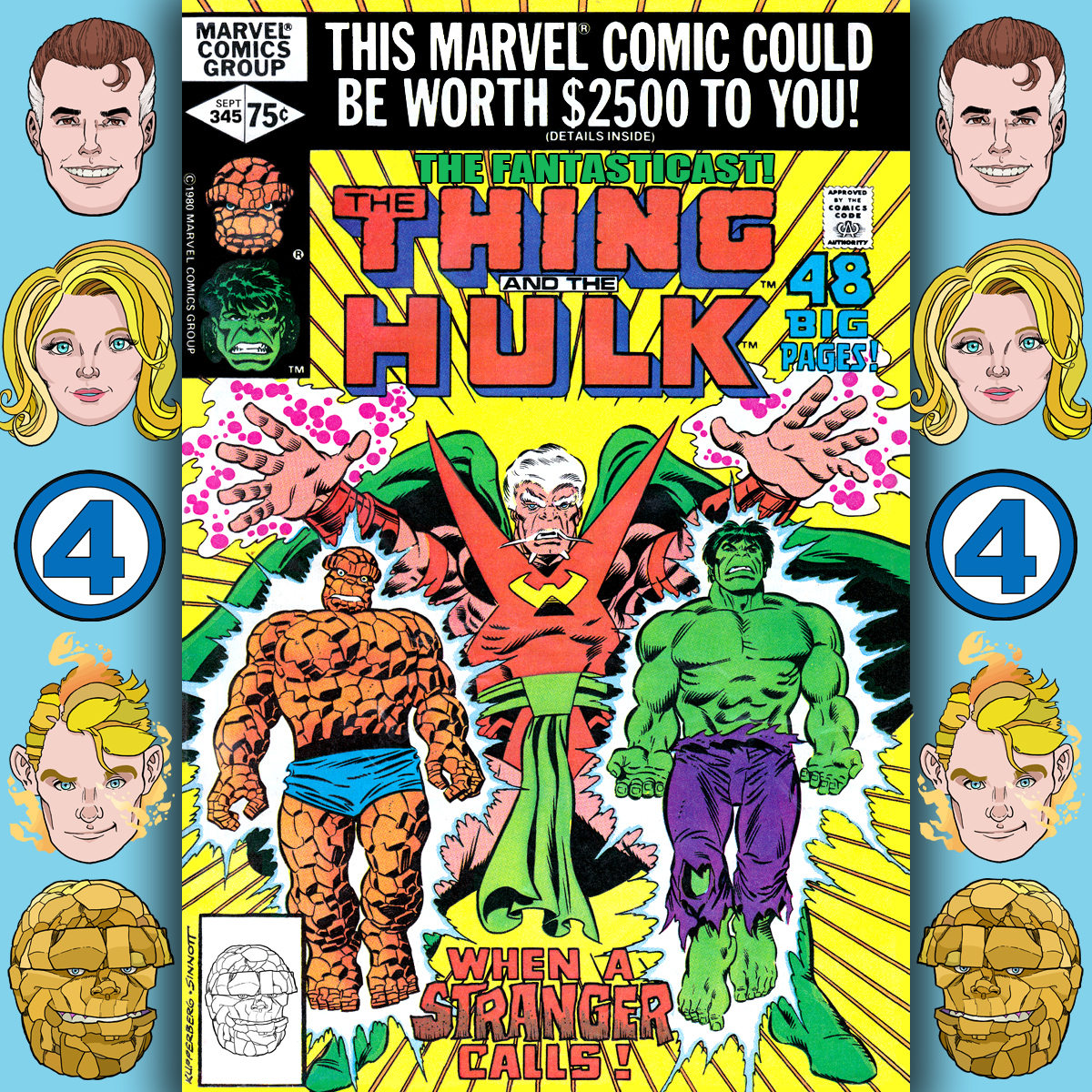 Episode 345: Marvel Two-in-One Annual #5 - When A Stranger Calls