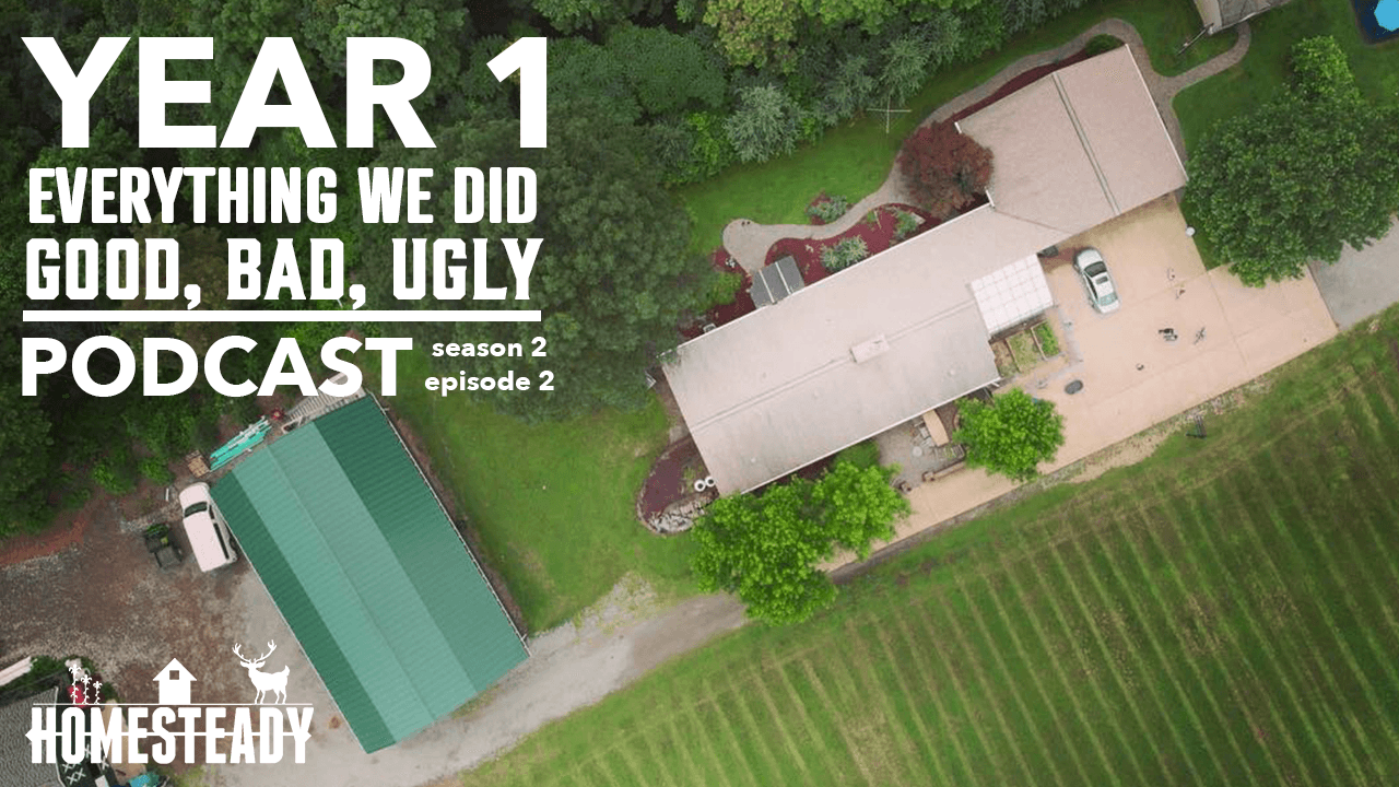 THE GOOD, THE BAD, AND THE UGLY YEAR 1 AT OUR NEW HOMESTEAD