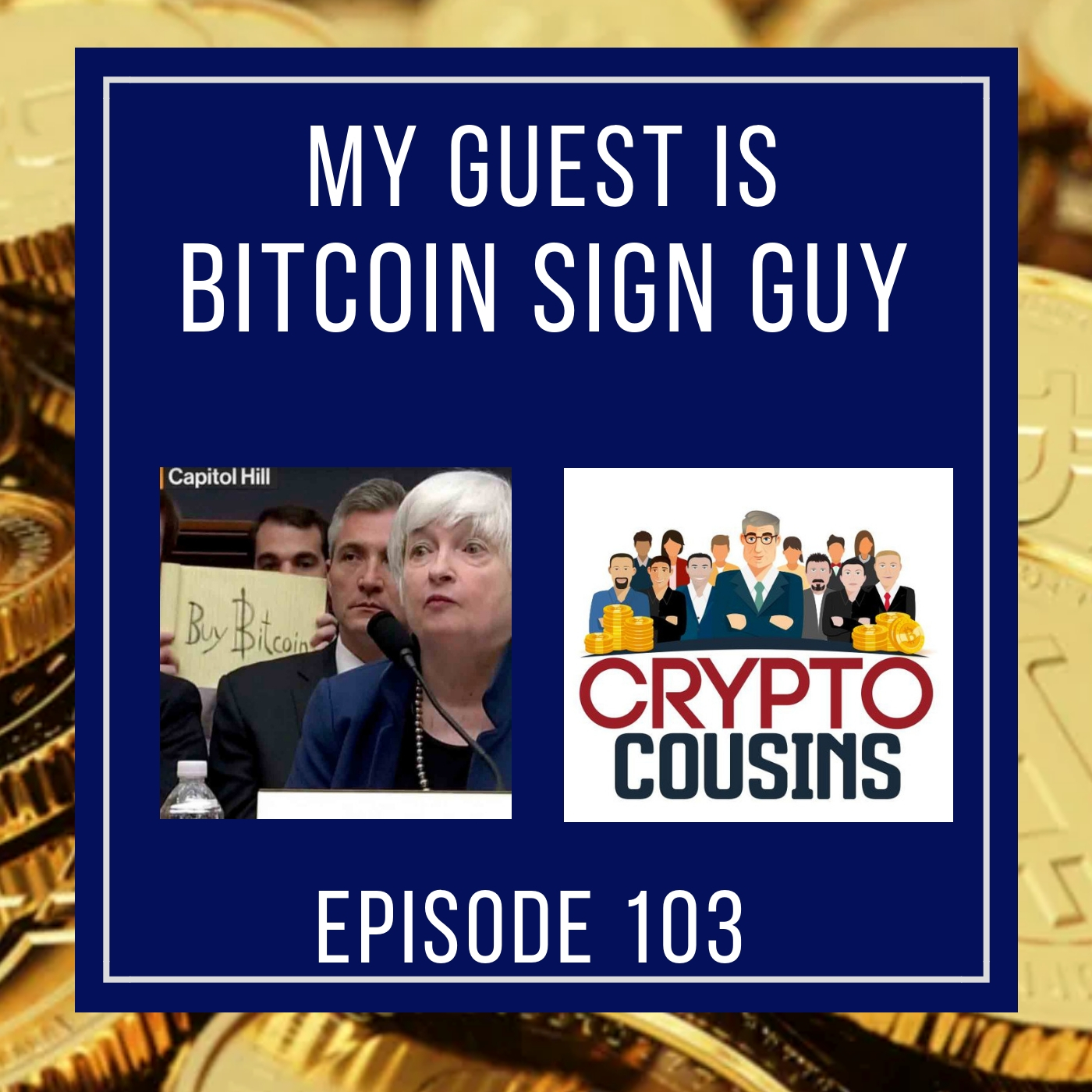 Conversation With Bitcoin Sign Guy