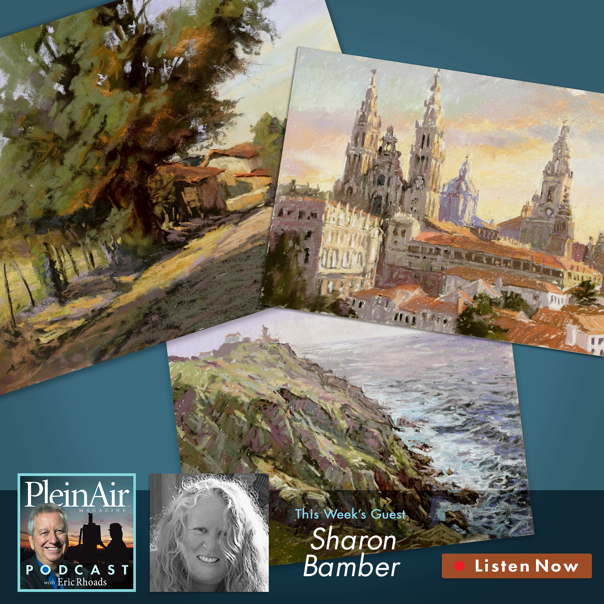 Sharon Bamber’s 1,000-Mile On-Foot Painting Journey