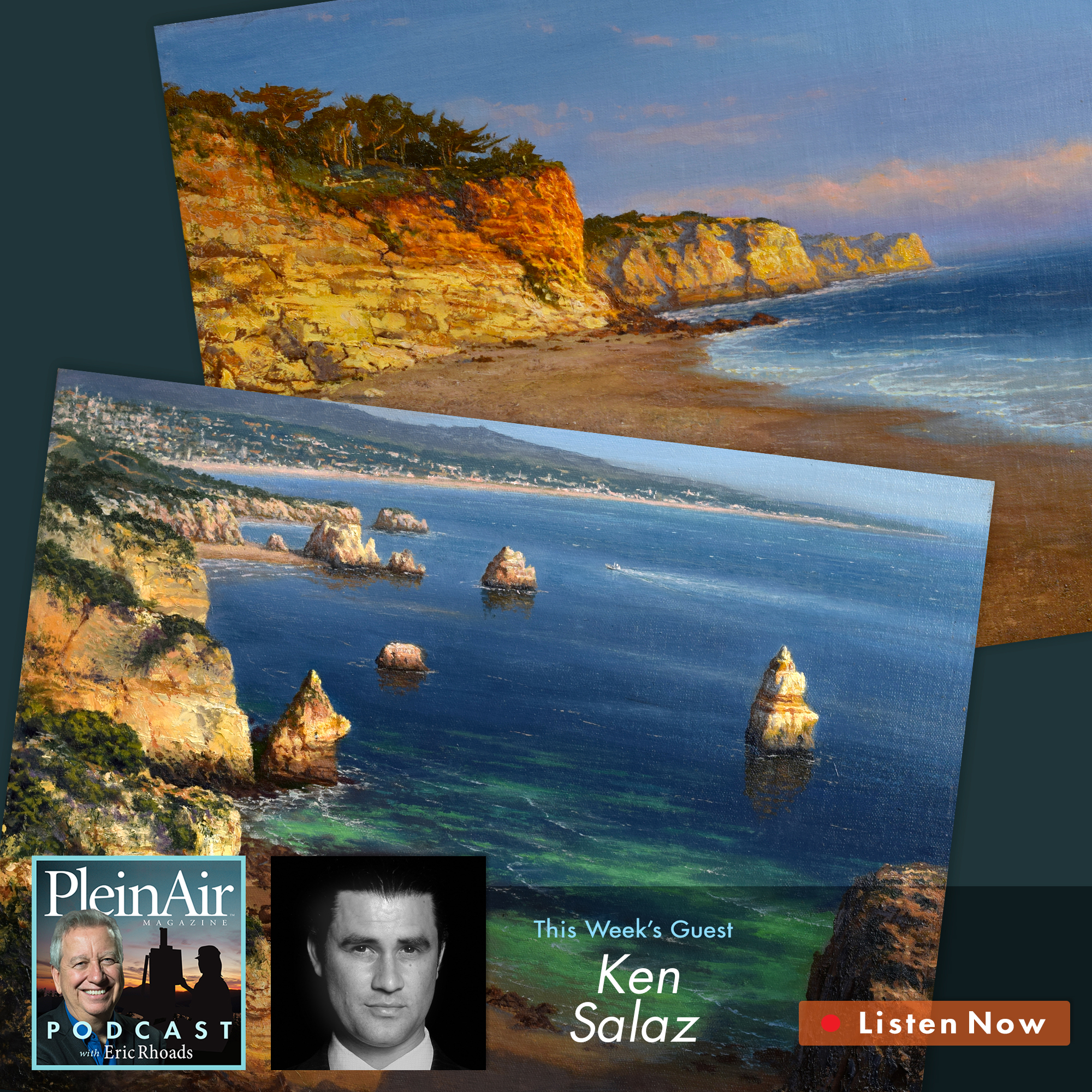 Ken Salaz on Painting Waterfalls, Scumbling, and More