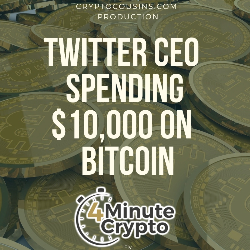 Twitter CEO Jack Dorsey Alludes to Spending $10,000 a Week on Bitcoin Twitter CEO Jack Dorsey Alludes to Spending $10,000 a Week on Bitcoin