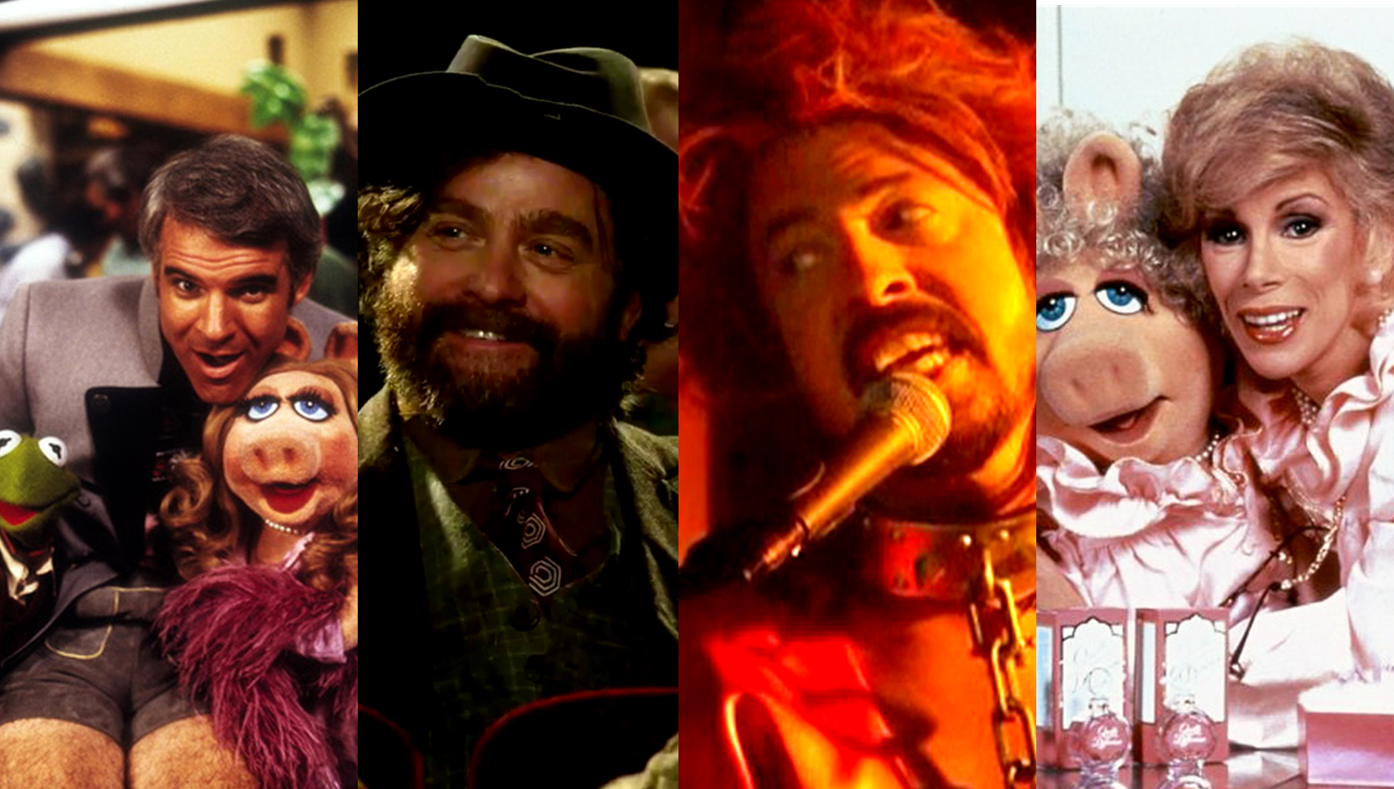 Mt. Rushmore of Human Performances in Muppet Movies