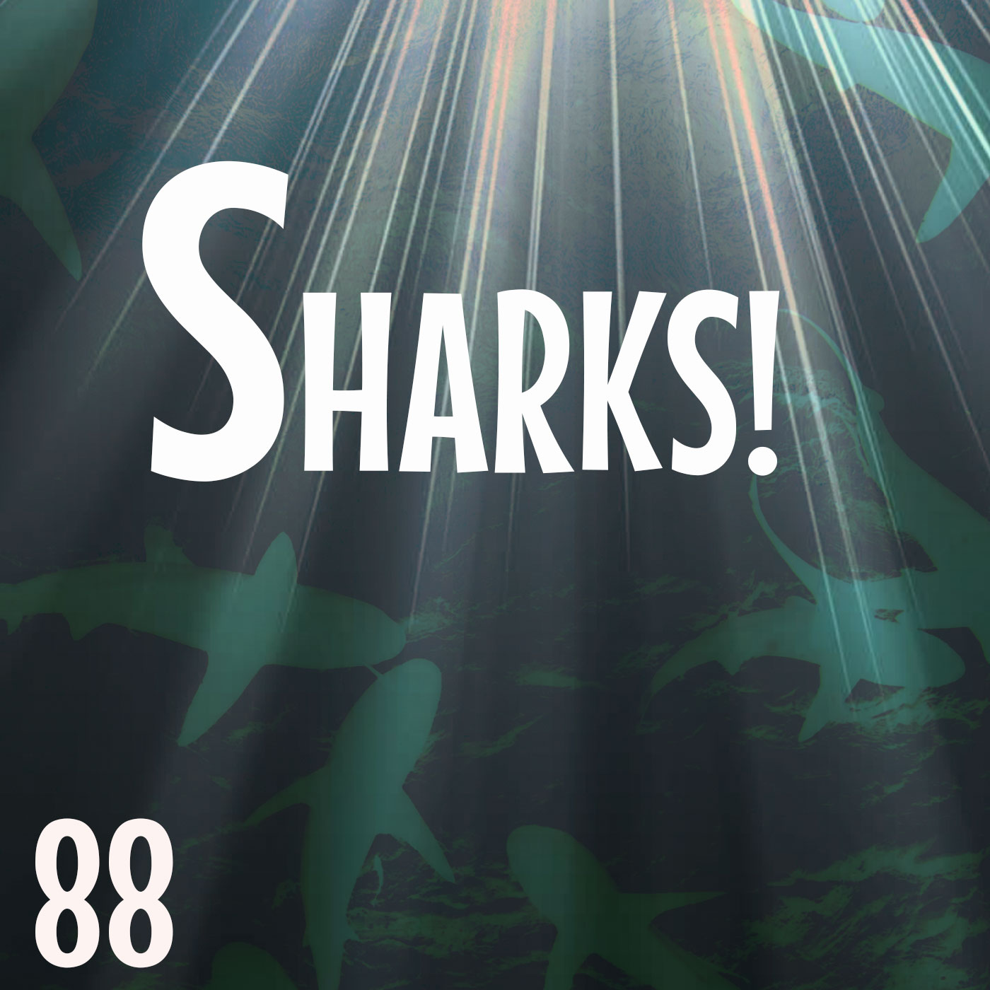 Shark Plus Ocean Equals Scary- TWB88