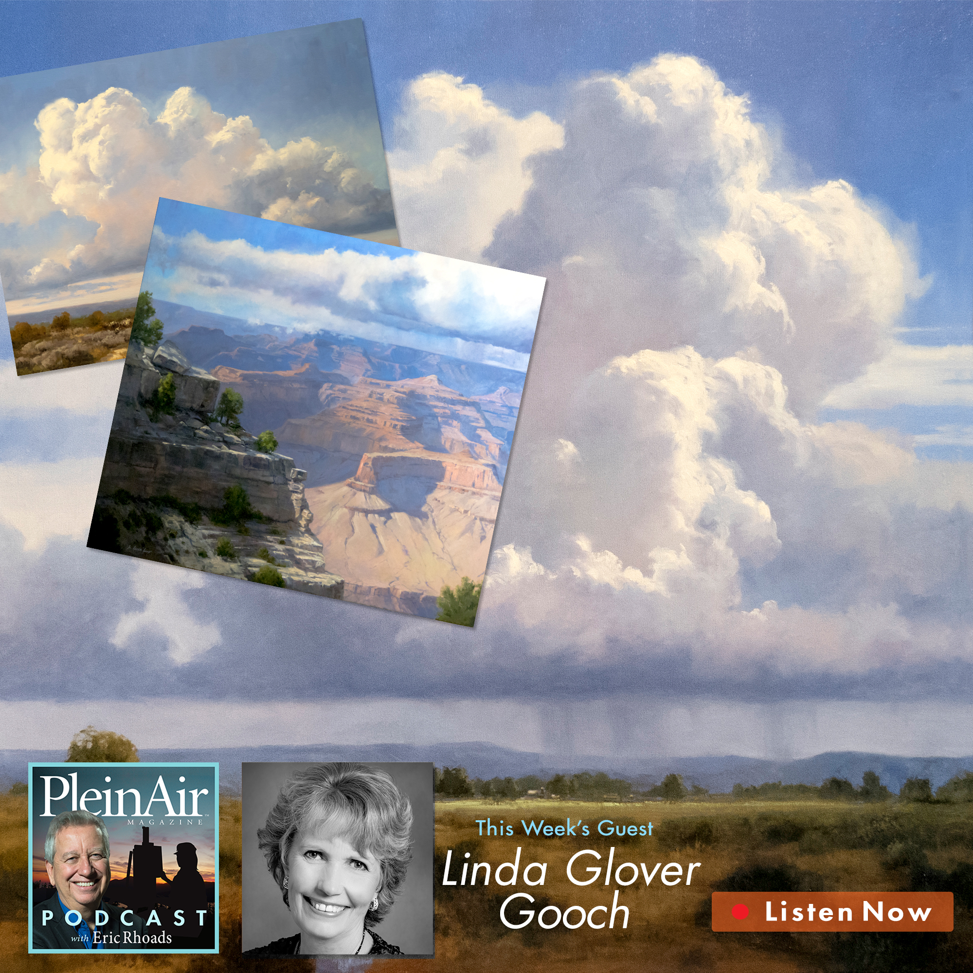 Linda Glover Gooch on Painting Clouds and More