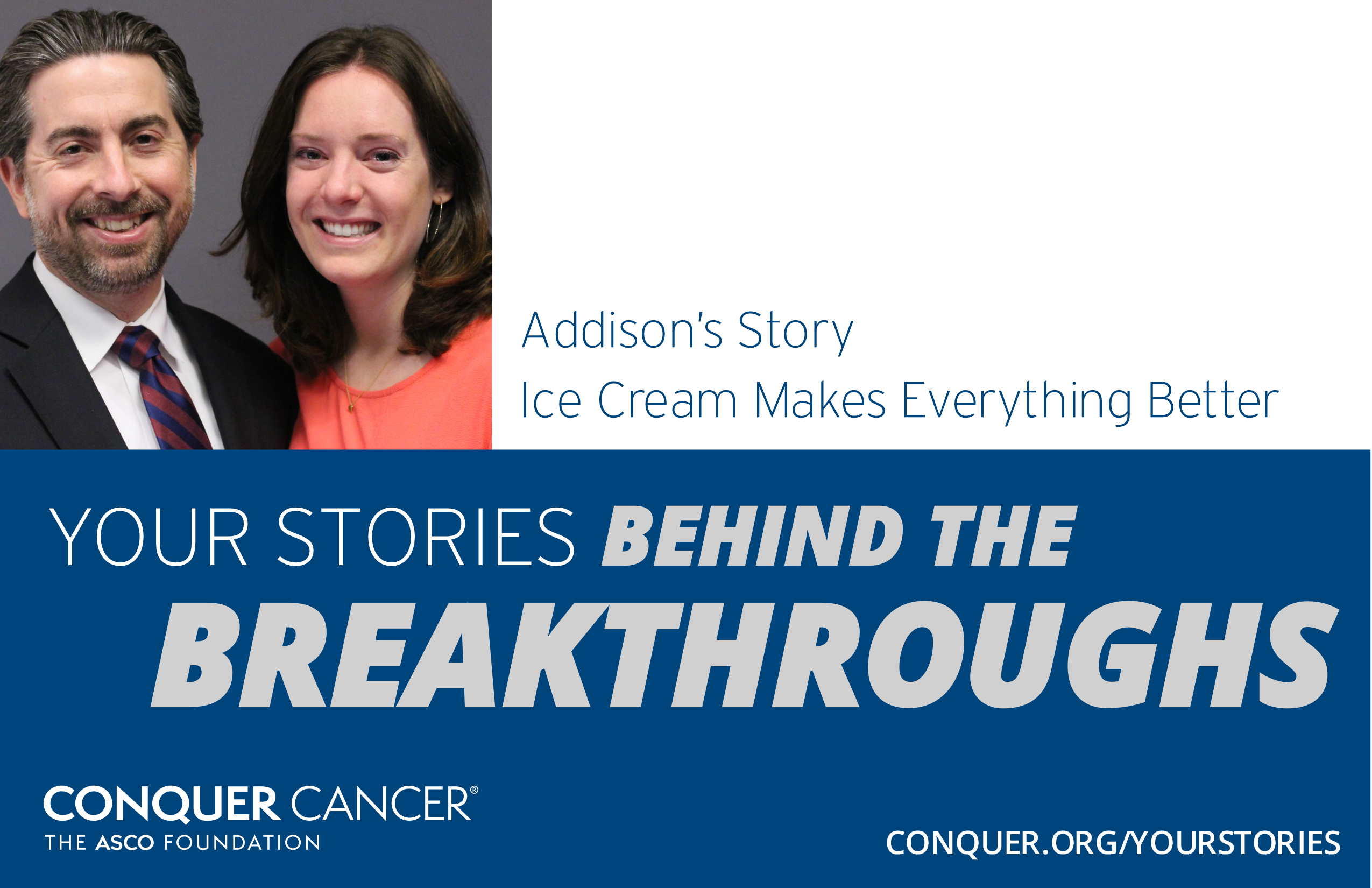 Ice Cream Helps Everything | Conquer Cancer, the ASCO Foundation