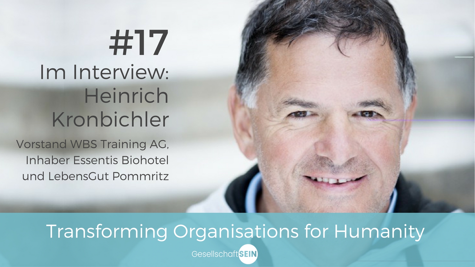 Heinrich Kronbichler, Vorstand WBS Training AG