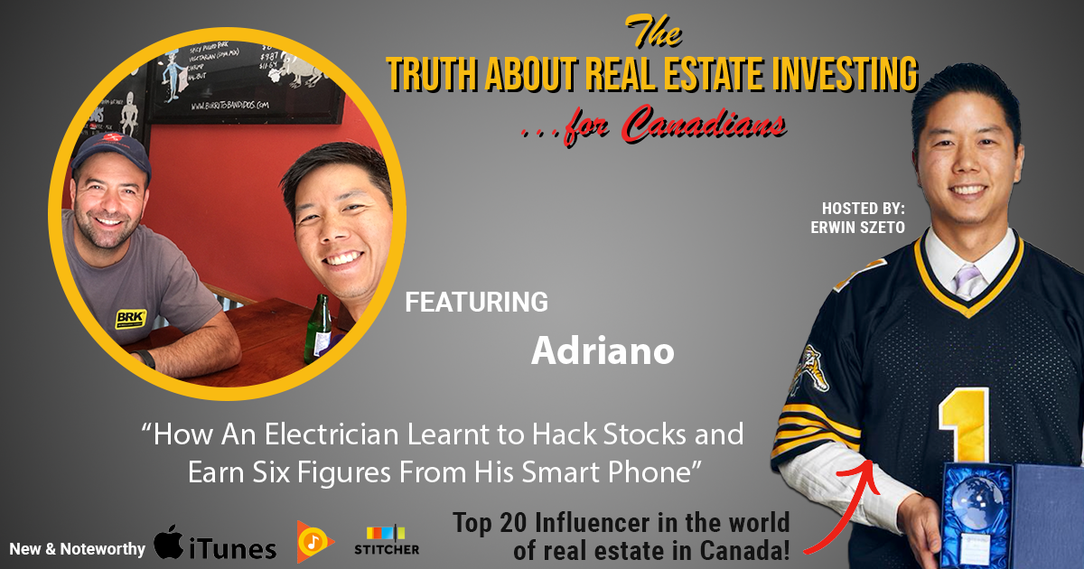 How An Electrician Learnt to Hack Stocks and Earn Six Figures From His Smart Phone with Adriano