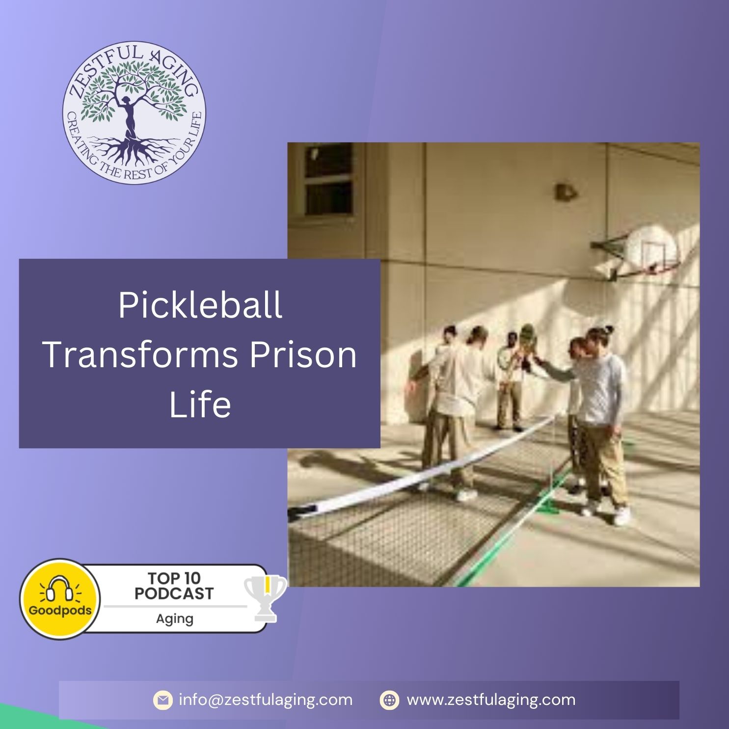 Bringing Pickleball to Maximum Security Prisons