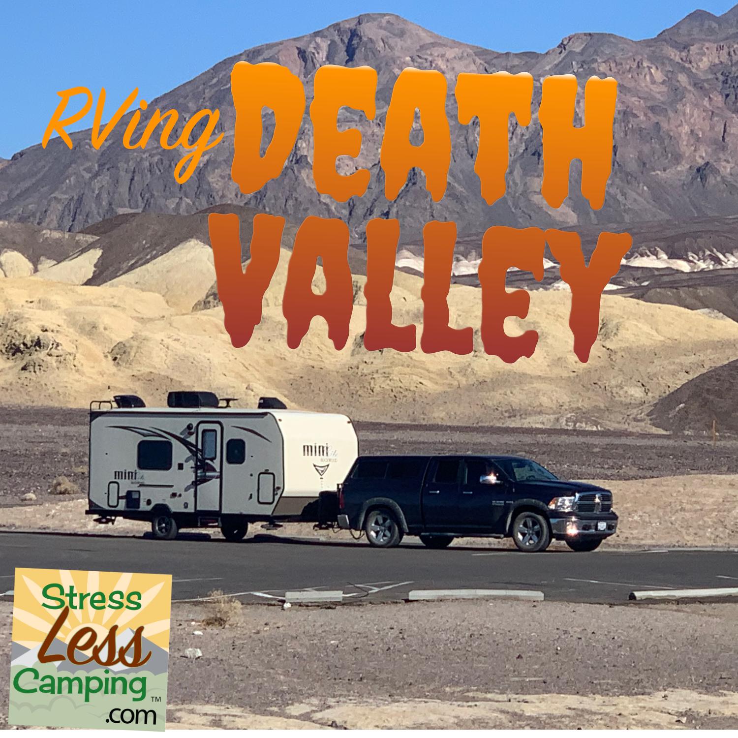 RVing in California's Death Valley