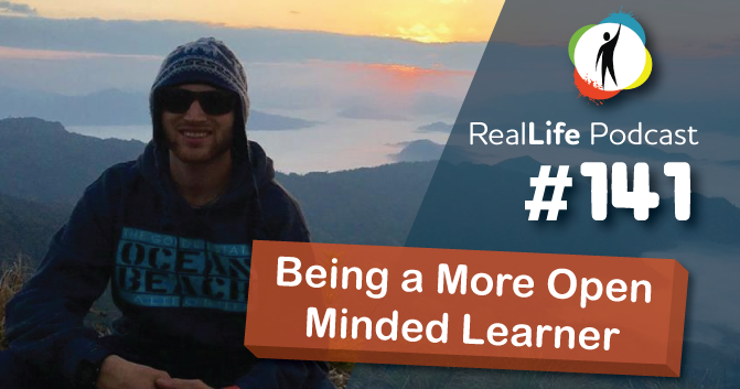 cover of episode 141 - Be a more Open Minded Learner and Traveler