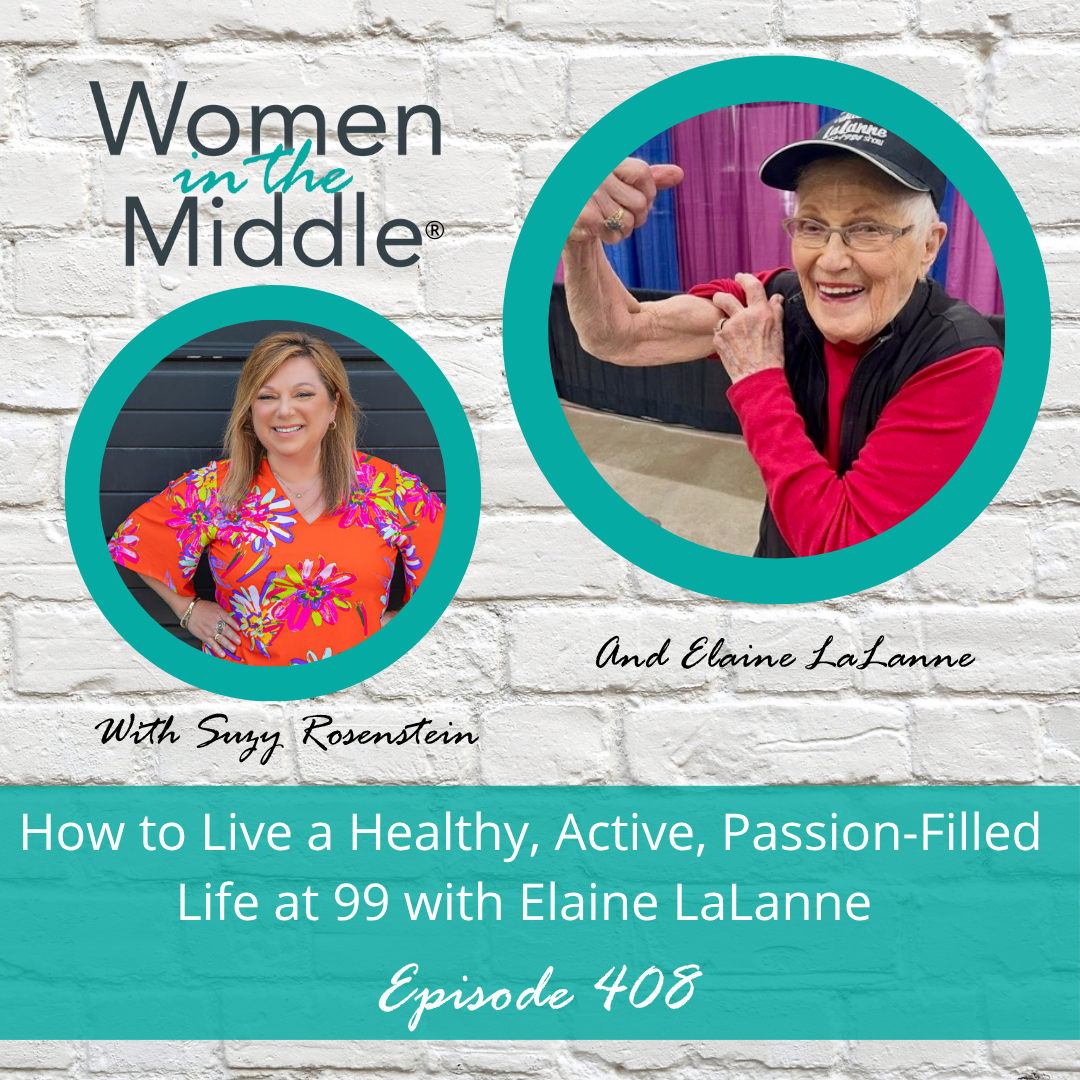 cover of episode EP #408: How to Live a Healthy, Active, Passion-Filled Life at 99 with Elaine Lalanne