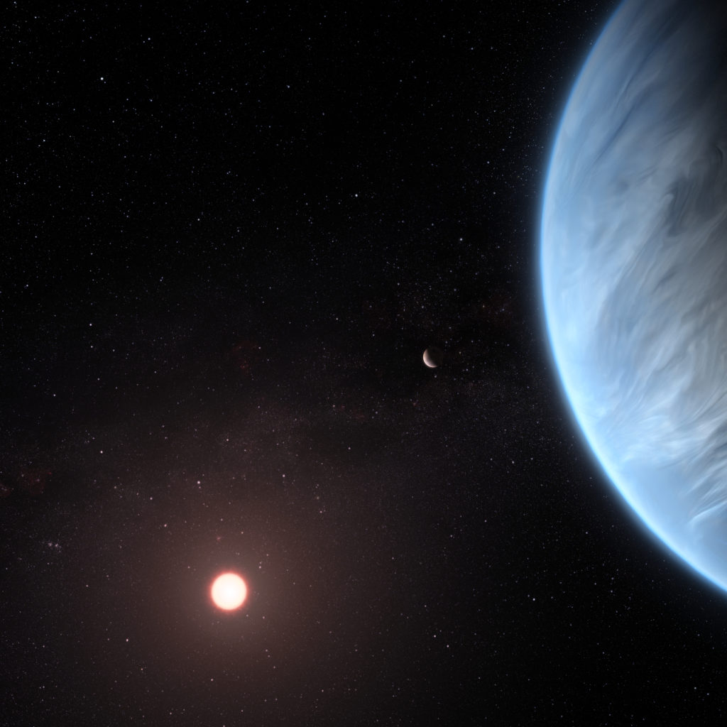 A Big Earth Out in Space