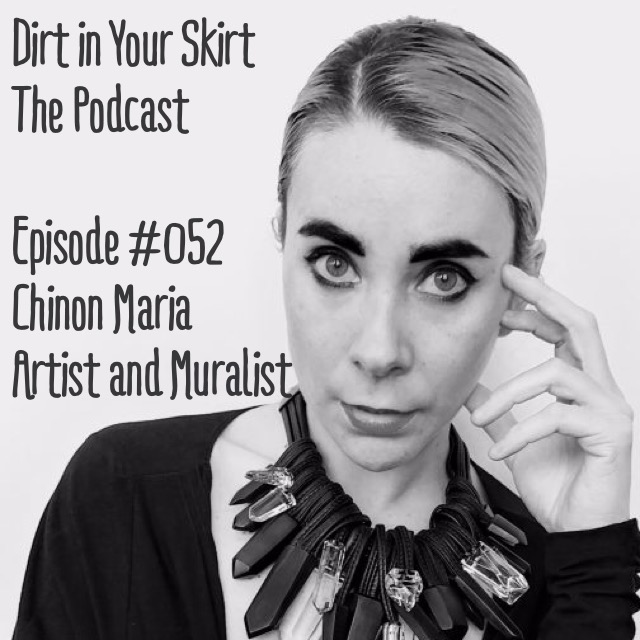 #052 - Chinon Maria - Contemporary Artist, Talking Art, Ski Racing, Stratton Mountain School, and Her World Trade Center Mural