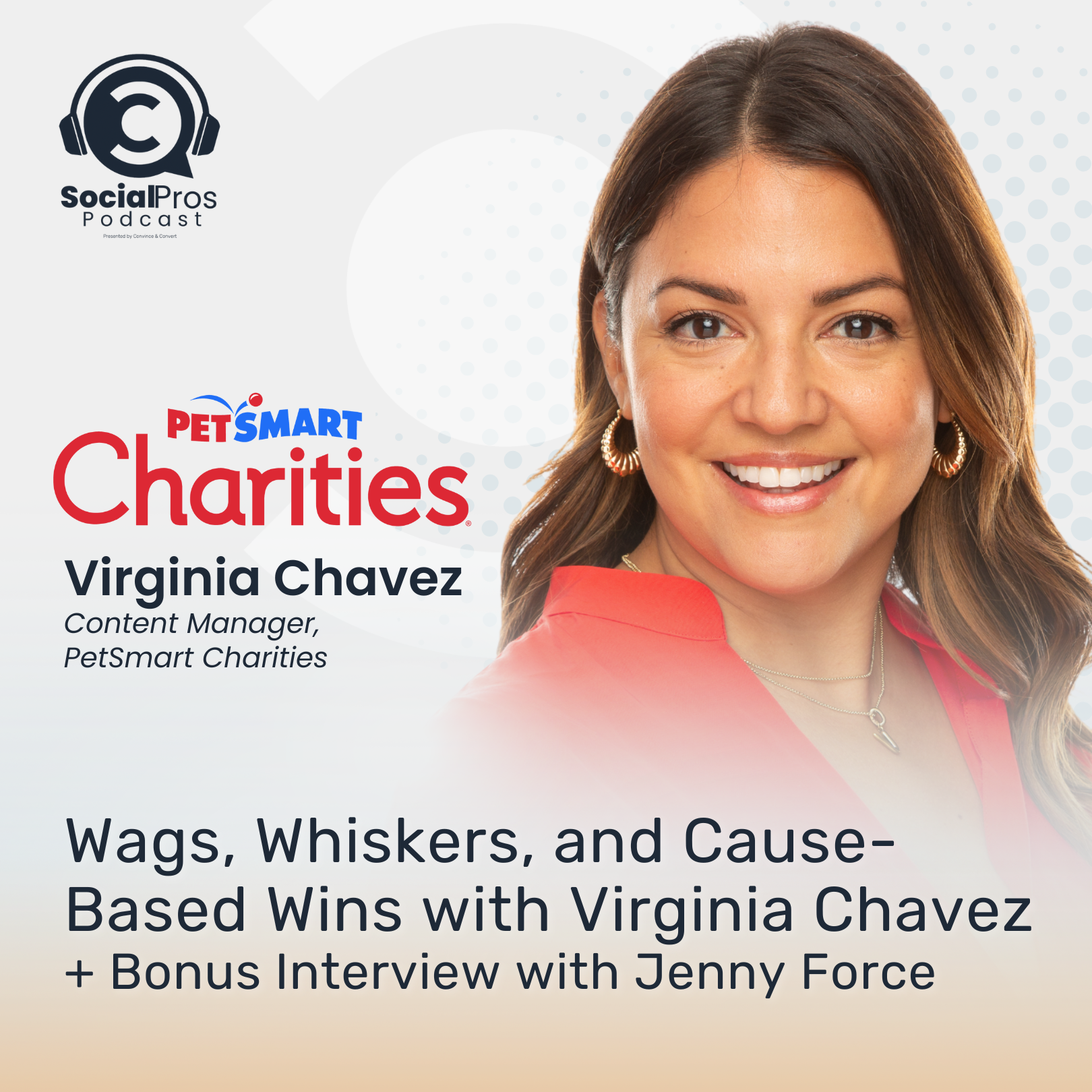 cover of episode Wags, Whiskers, and Cause-Based Wins with Virginia Chavez + Bonus Interview with Jenny Force
