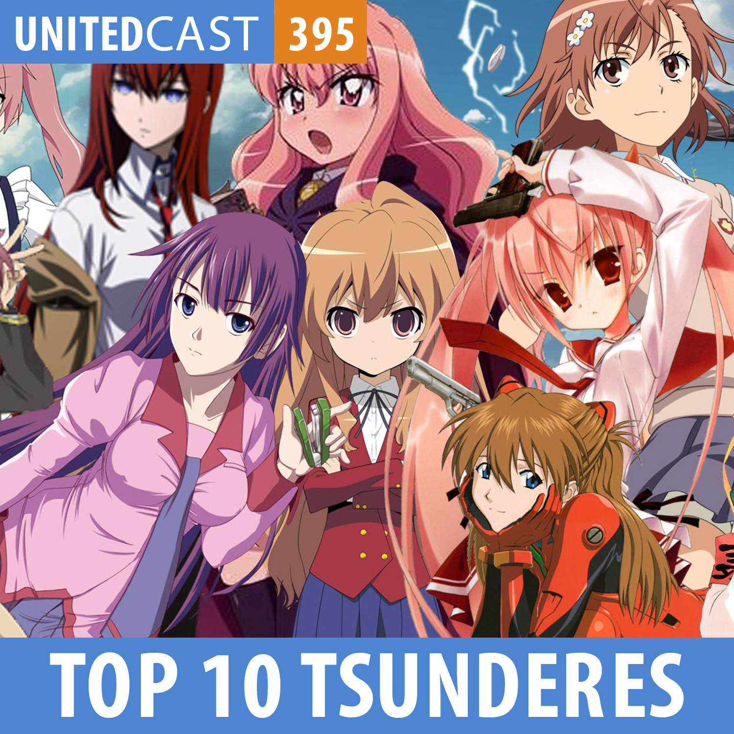 UNITEDcast #395 - PARA MENINOS - TOP 10 TSUNDERES