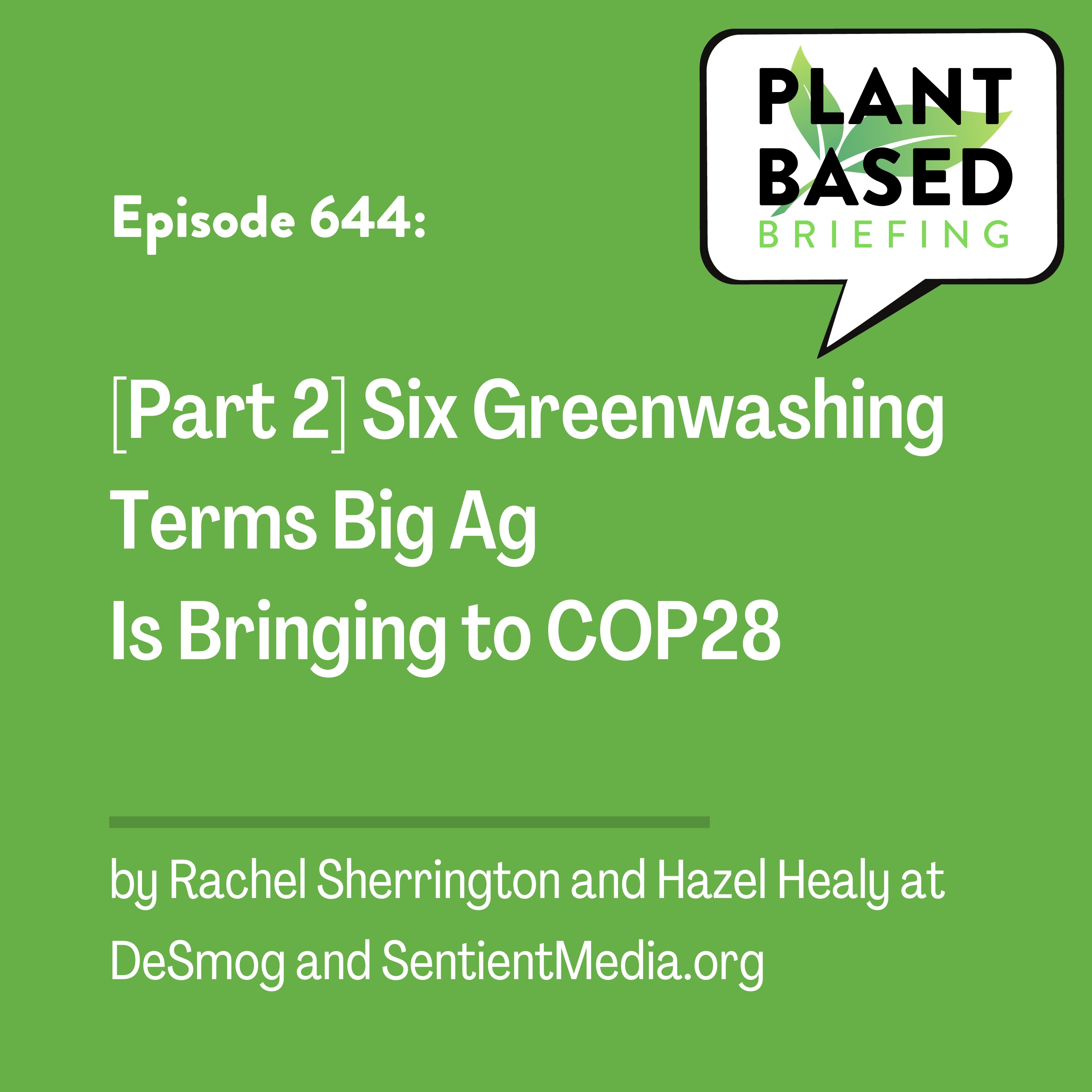 Plant Based Briefing