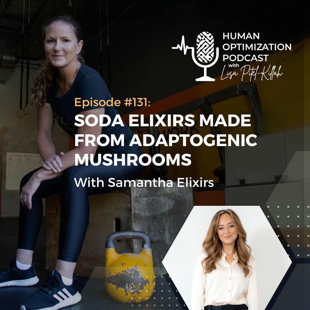 Soda elixirs made from Adaptogenic Mushrooms With Samantha Elixirs episode artwork