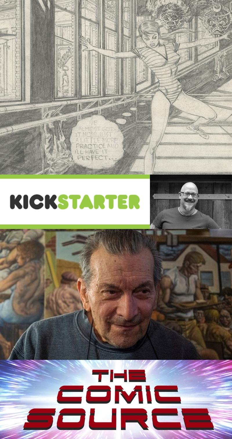 The Unseen Jack Katz Kickstarter Spotlight with Liam Sharp