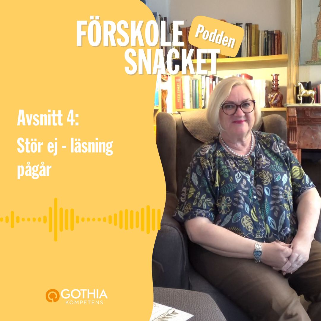 4. Stör ej – läsning pågår 4. Stör ej – läsning pågår