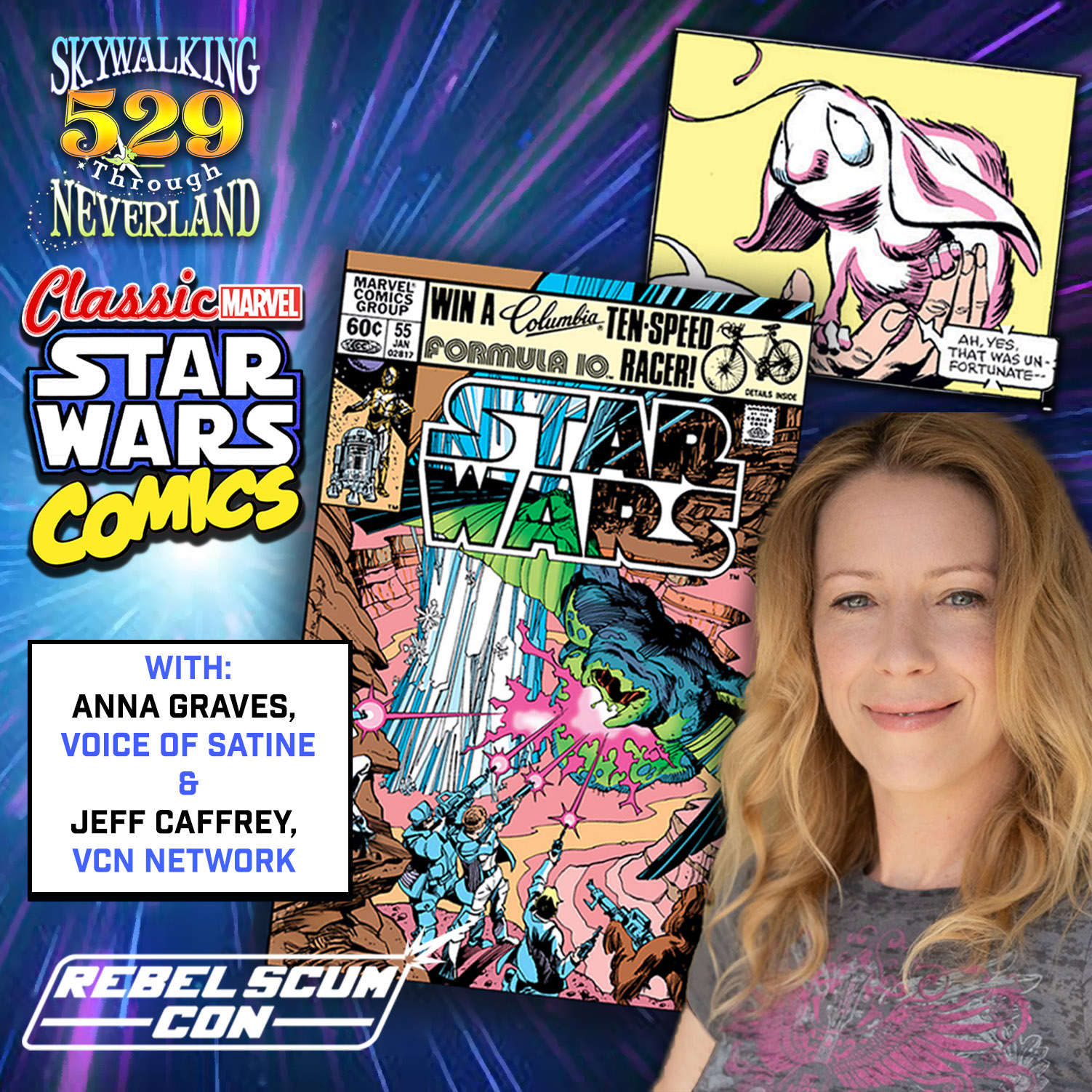 529: Classic Marvel Star Wars Comics #55 "PLIF!" with Anna Graves & Jeff Caffrey