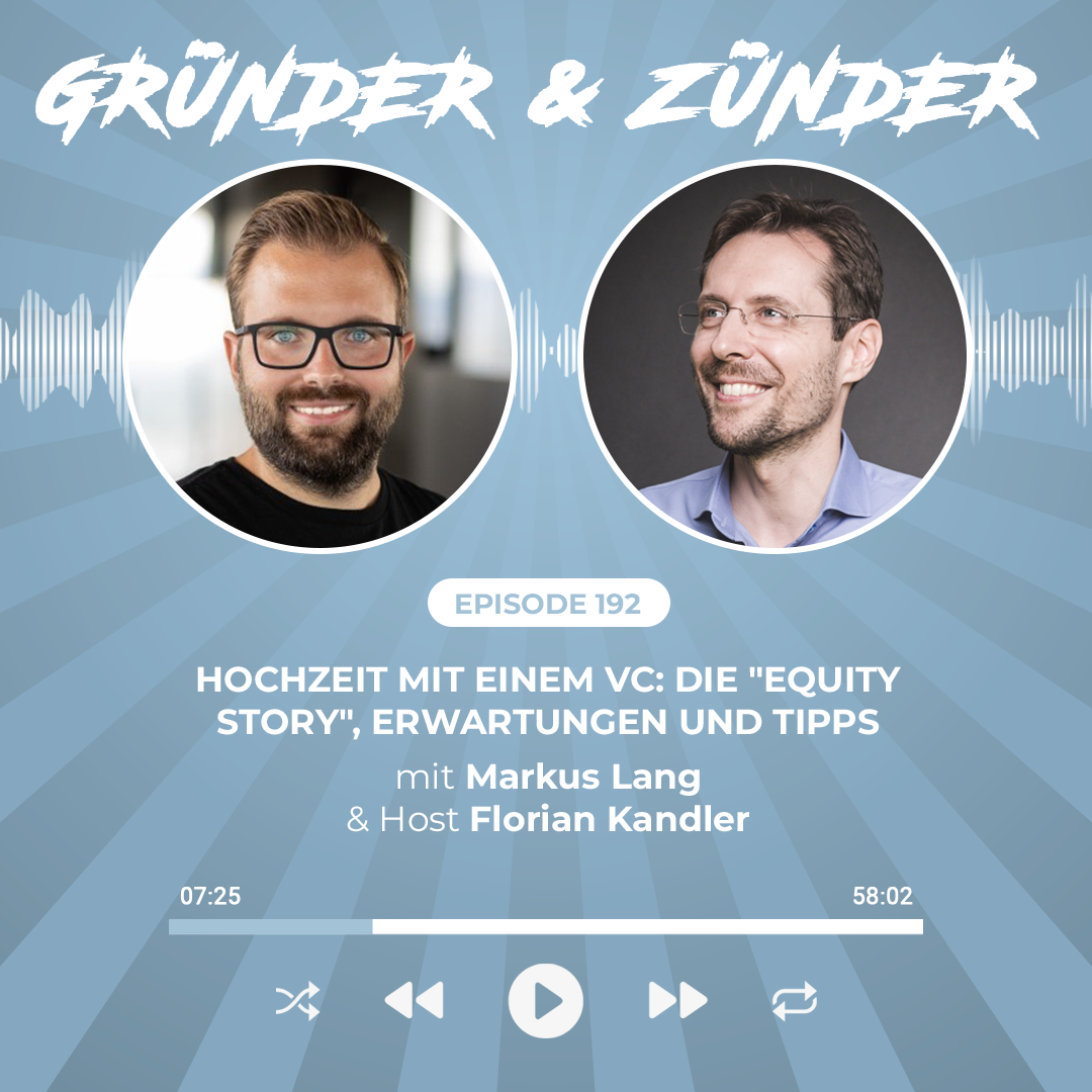 Gründer und Zünder: Der Startup Podcast