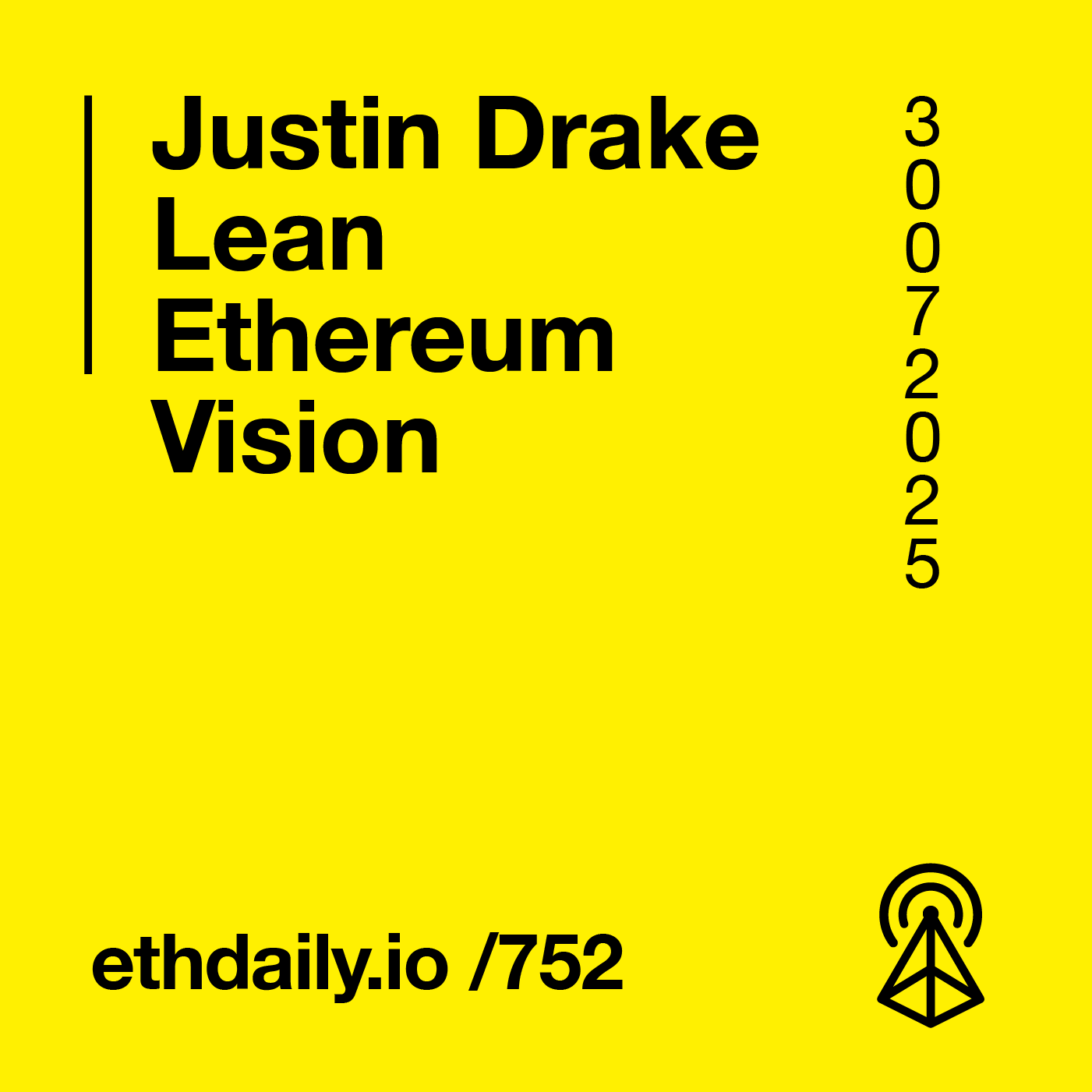 Justin Drake’s Lean Ethereum Vision