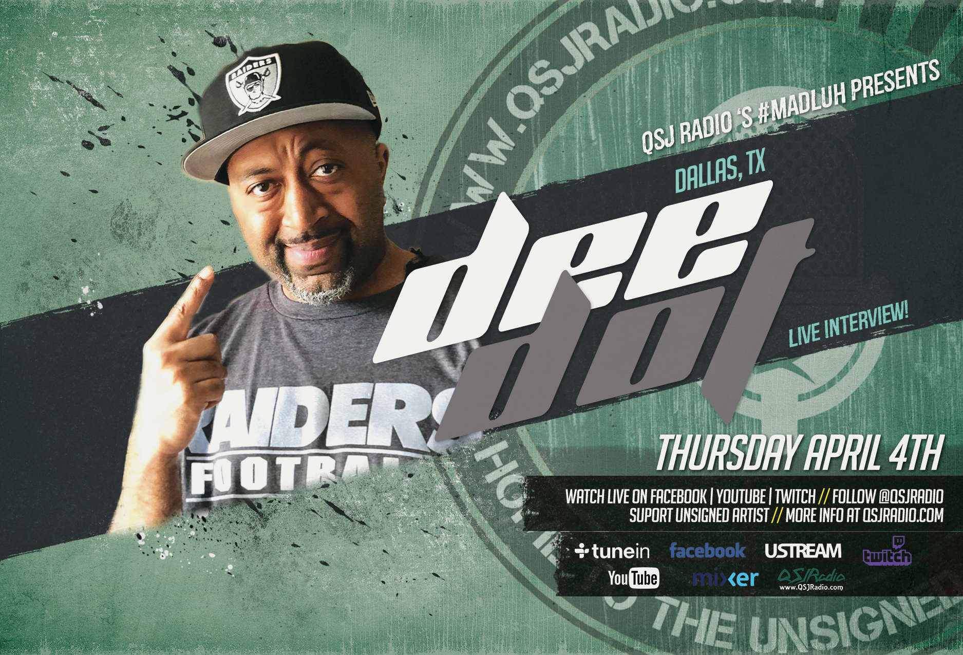 4.4.2019 QSJ Radio's Madluh with DeeDot | @DeeDot81