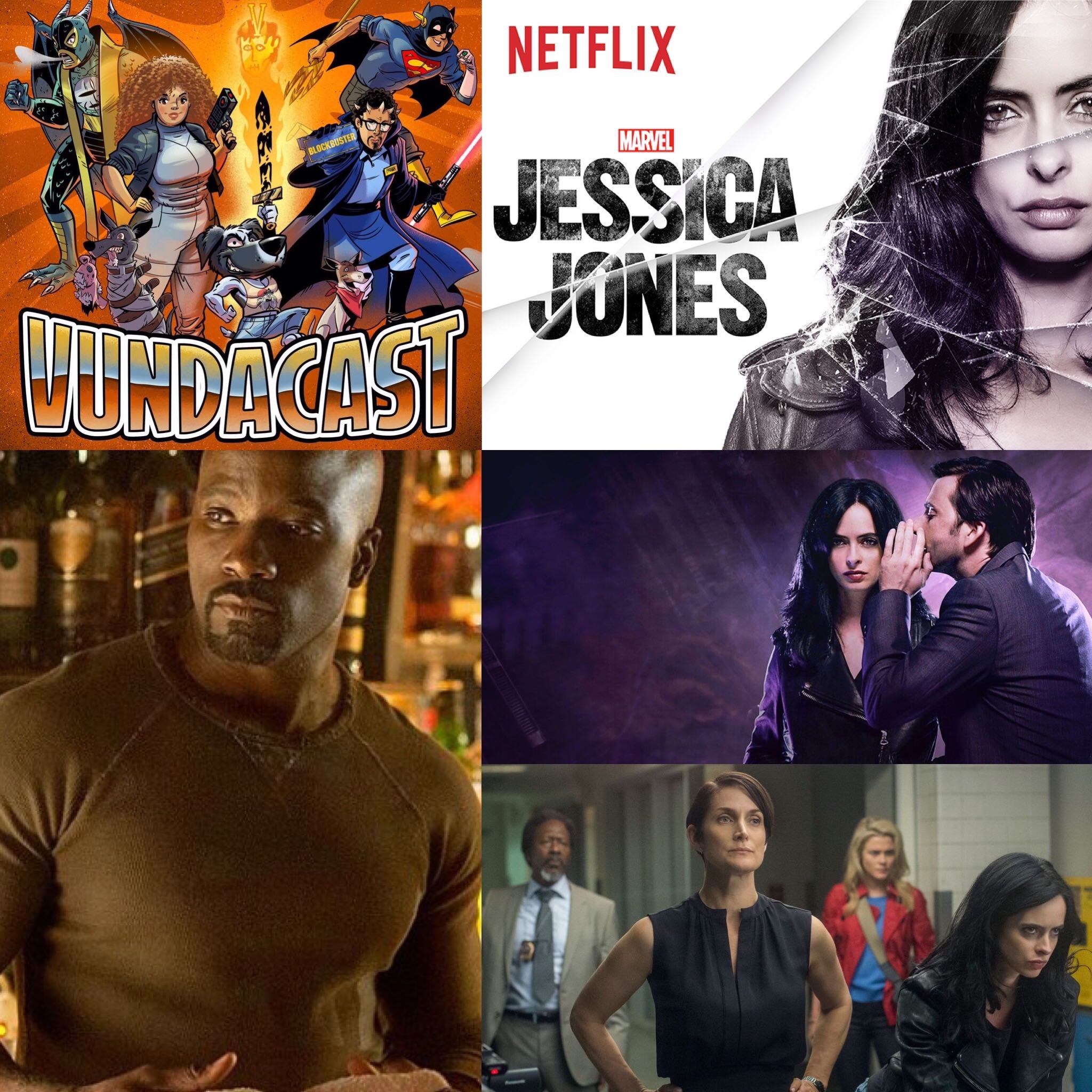 VUNDACAST ch. 58 Jabbering about Jessica Jones Part1 episode artwork