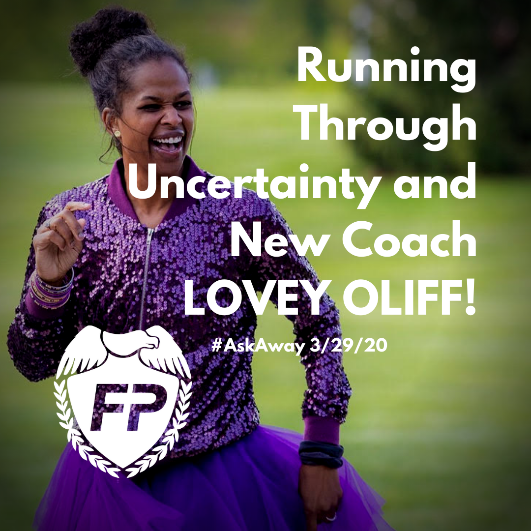Running Through Uncertainty and Lovey Oliff!