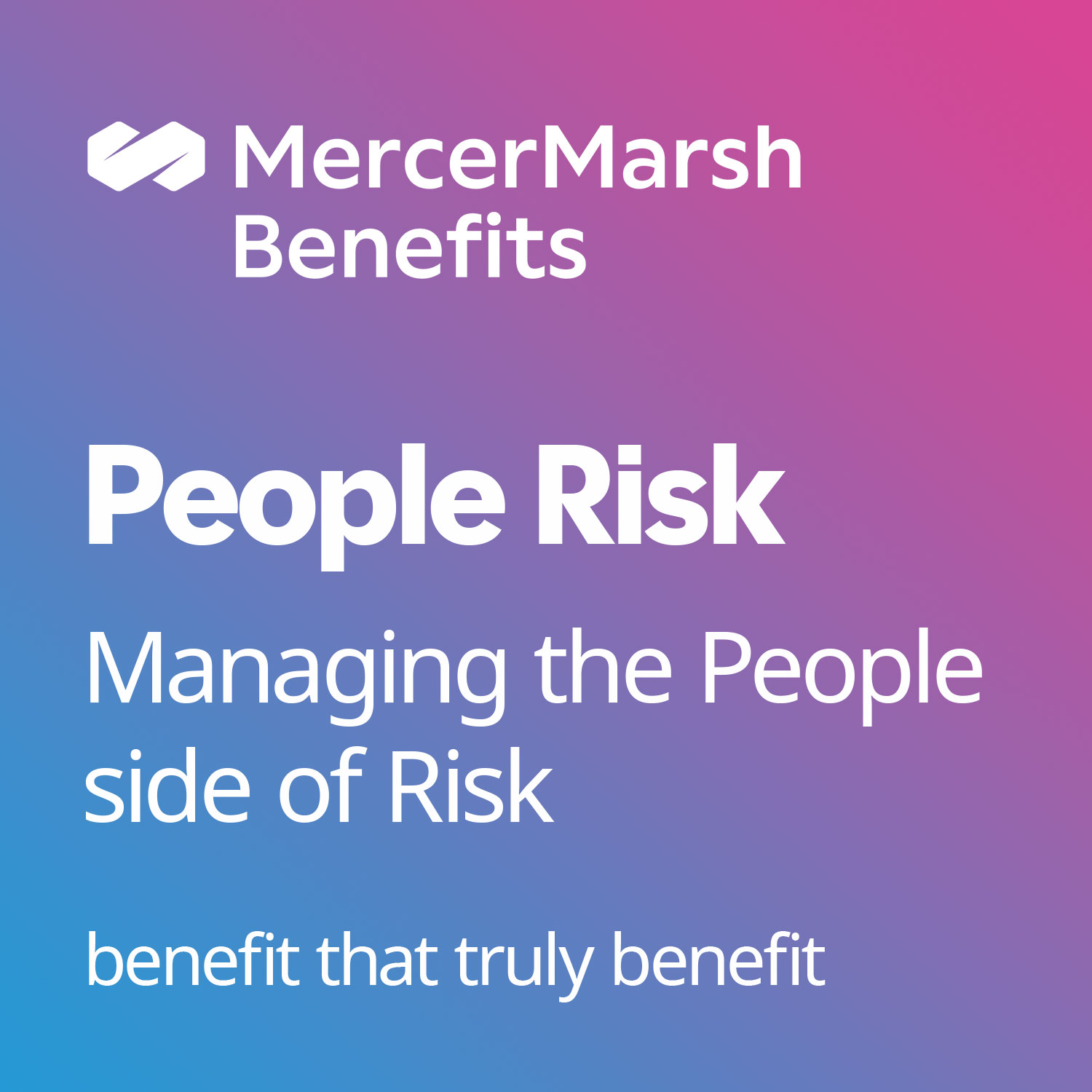 People Risk: Health Trends