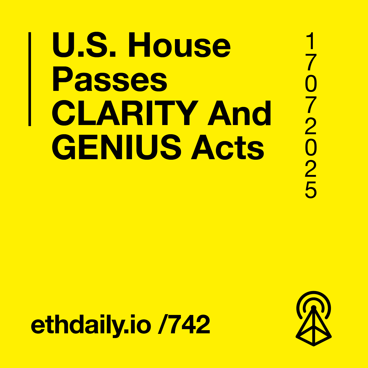 US House Passes CLARITY And GENIUS Acts