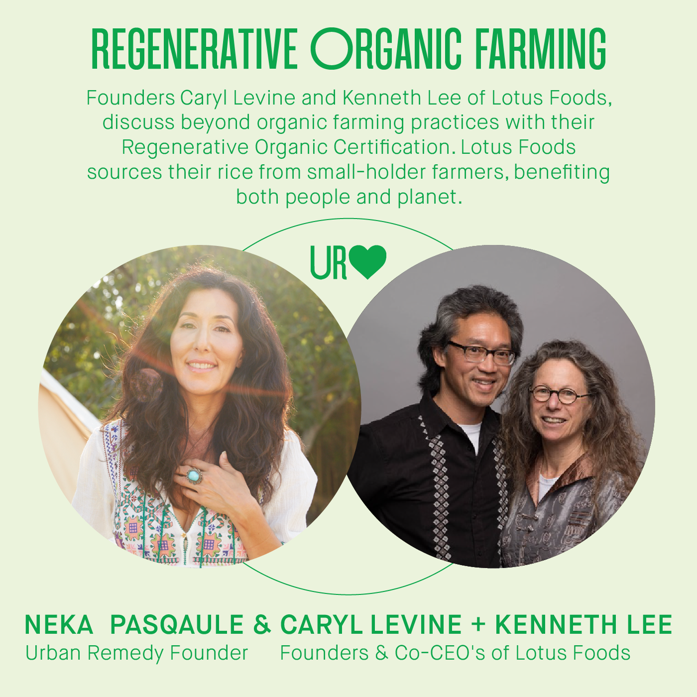 Regnerative Organic Farming