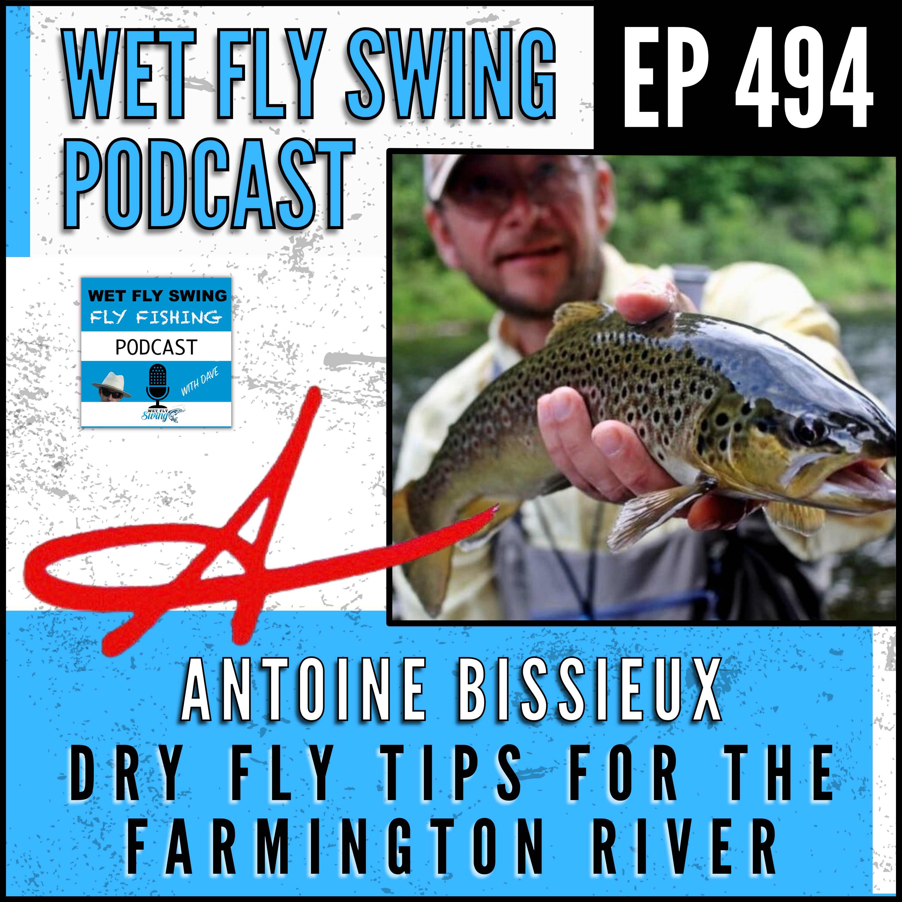 WFS 494 - Dry Fly Tips for the Farmington River with Antoine Bissieux - Connecticut, Bestard, Peux Fulgor