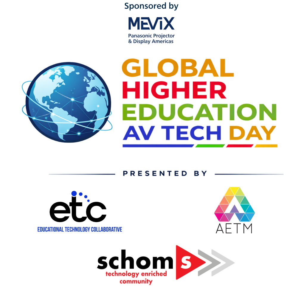 Play AVSF Perspectives - ETC AETM SCHOMS Global Higher Ed AV Tech Day 2026