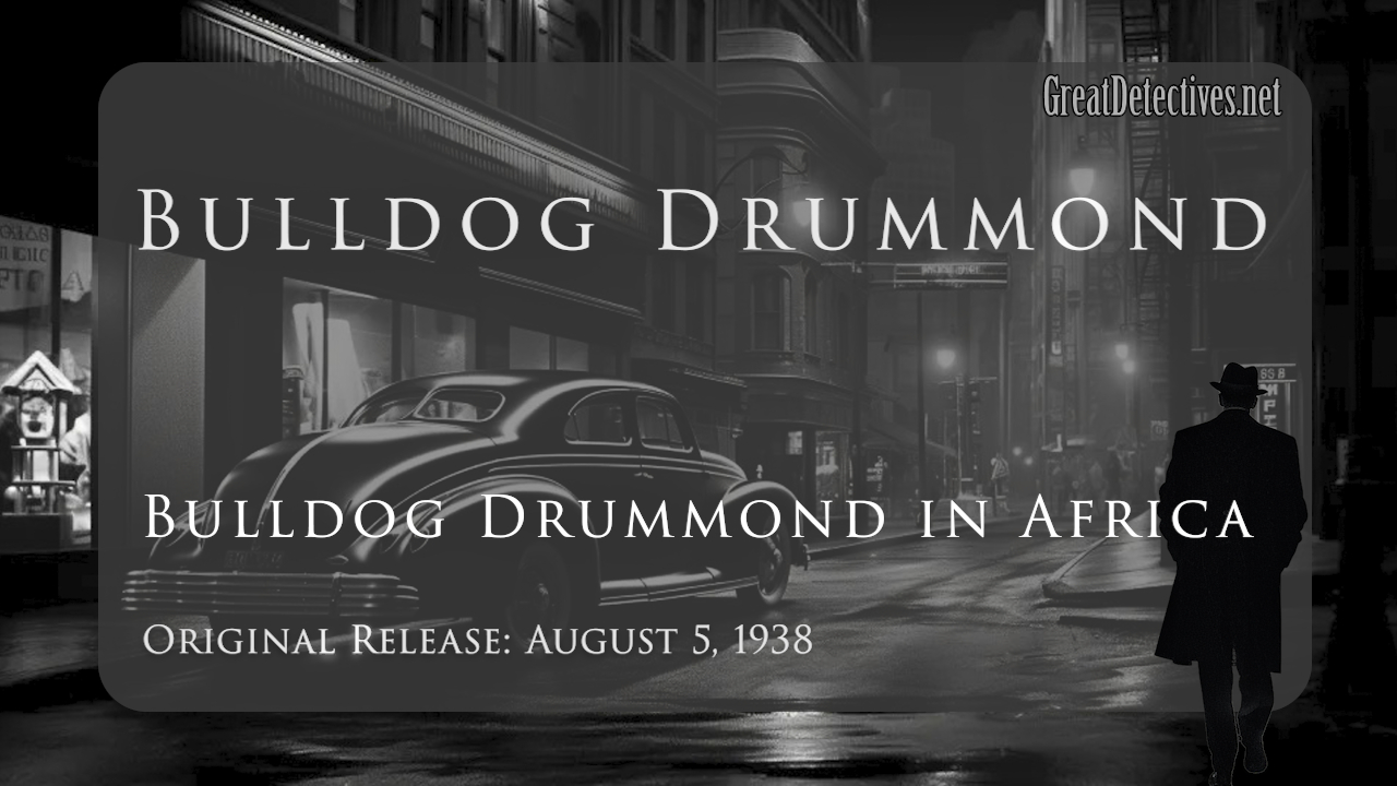 Video Theater – The Great Detectives of Old Time Radio