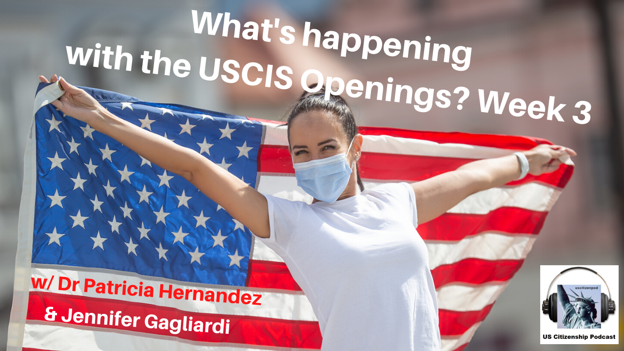 What's happening with the USCIS Openings? Week 3