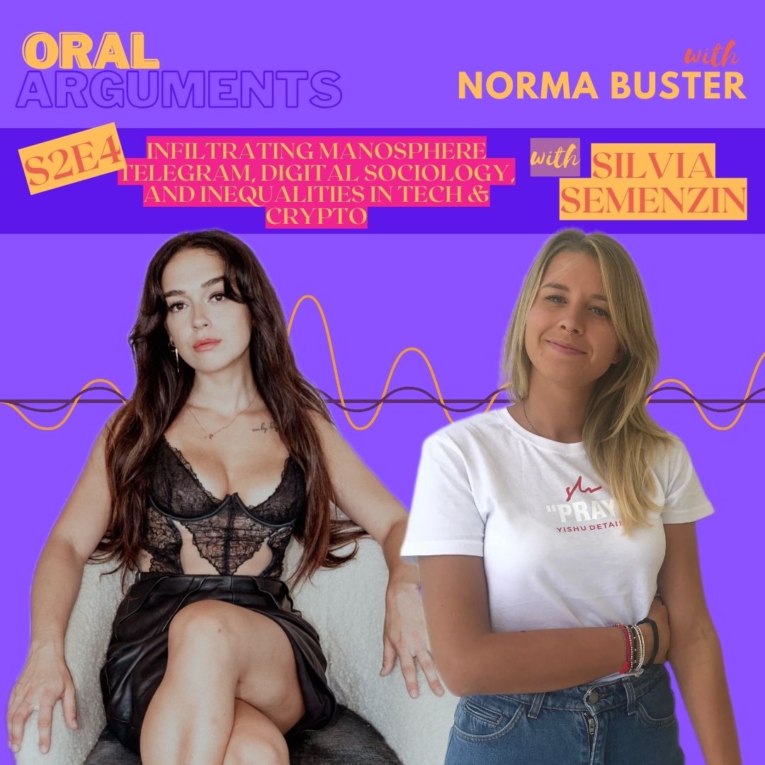 2-04: Infiltrating Manosphere Telegram, Digital Sociology, and Inequalities in Tech & Crypto with Silvia Semenzin