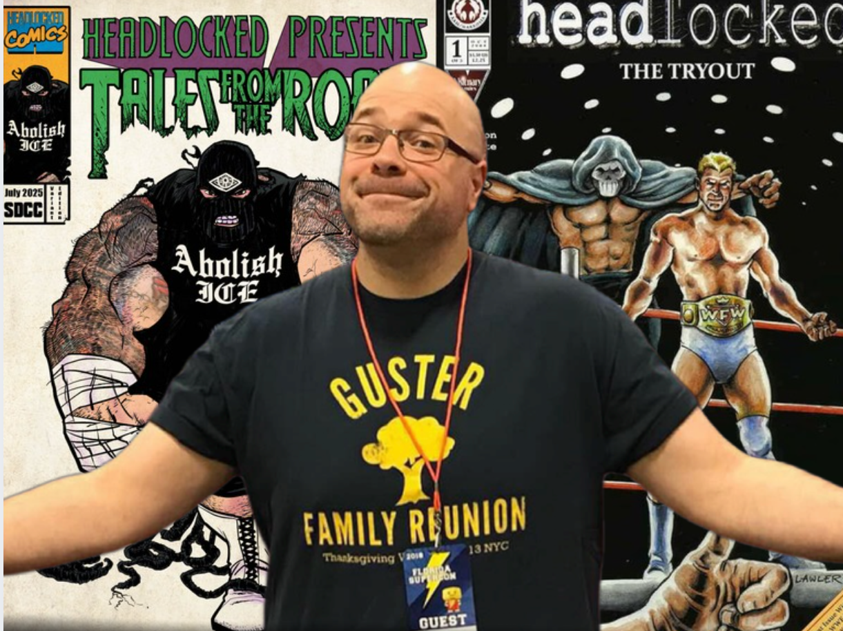 Play INTERVIEW WITH MICHAEL KINGSTON OF HEADLOCKED COMIC | Geek Sheet Radio