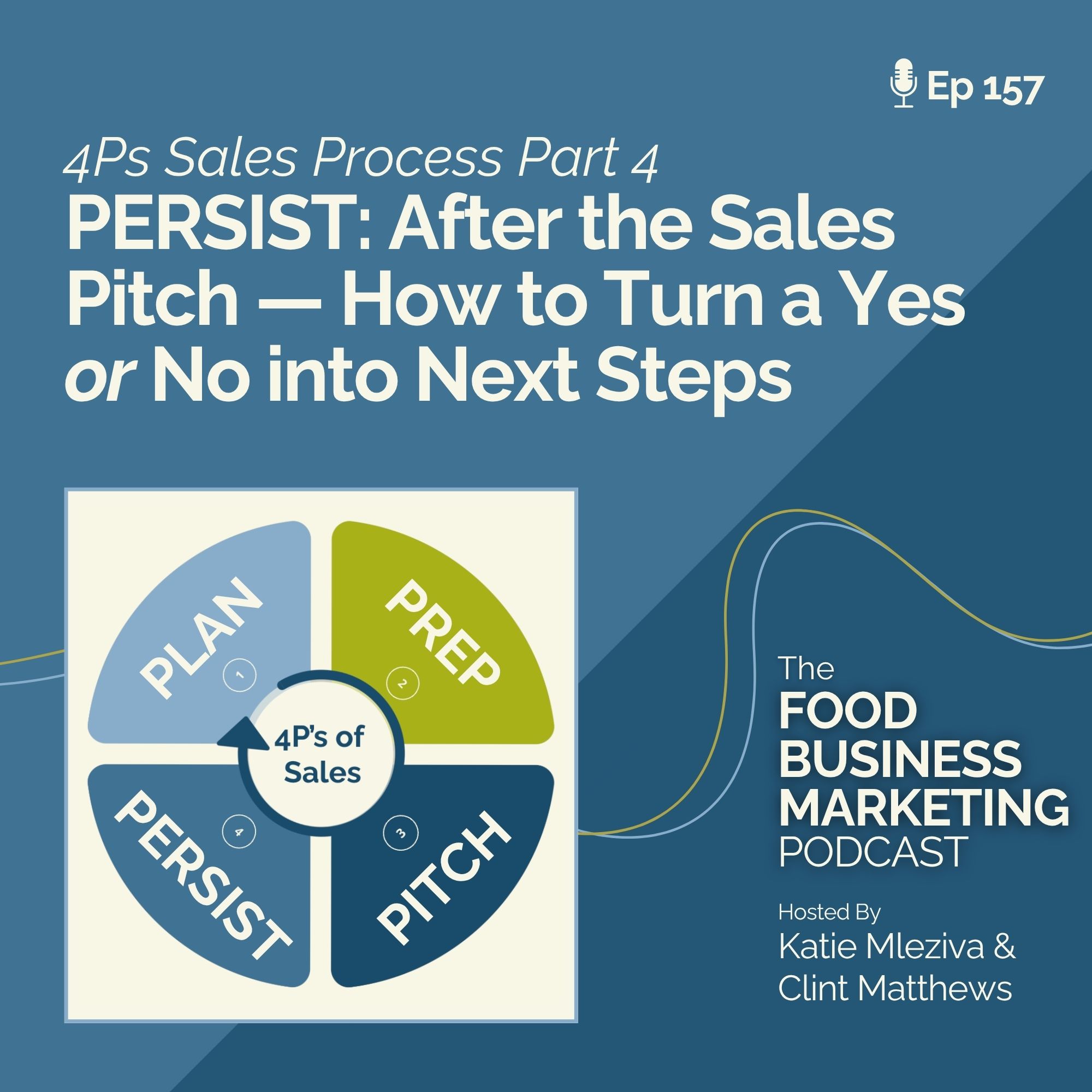 157. PERSIST: After the Sales Pitch...How to Turn a Yes or No into Next Steps