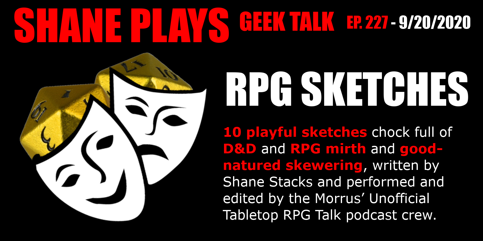 Shane Plays Geek Talk