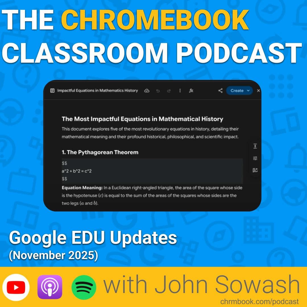 Are Chromebooks ruining Education? (November Google EDU Update)