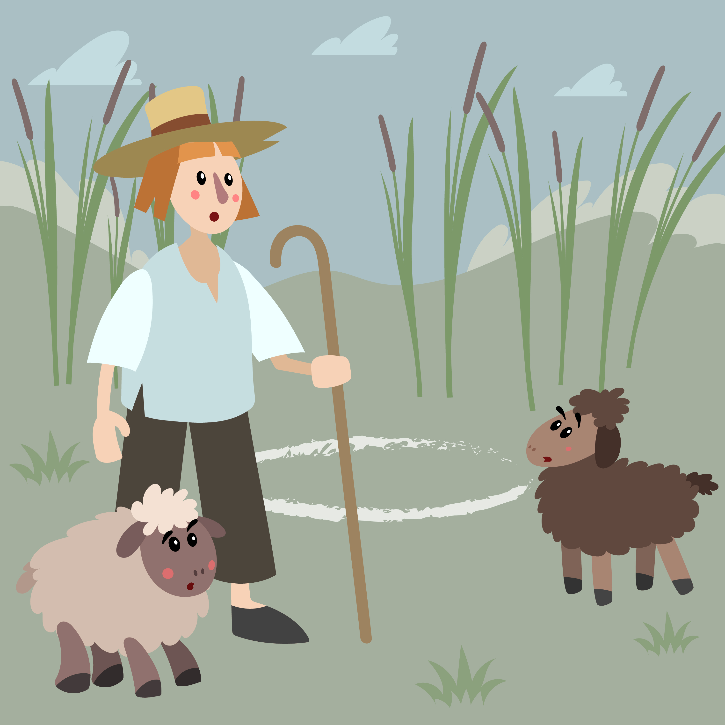 The Shepherd and the Fairies-Storytelling Podcast for Kids:E220