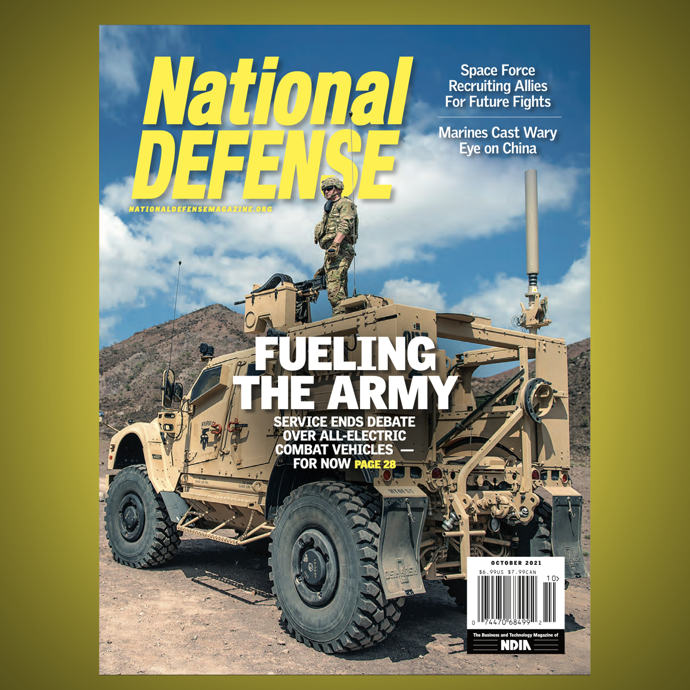 October 2021: Electric Vehicles, International Space Collaboration and Revitalizing Sealift Capabilities