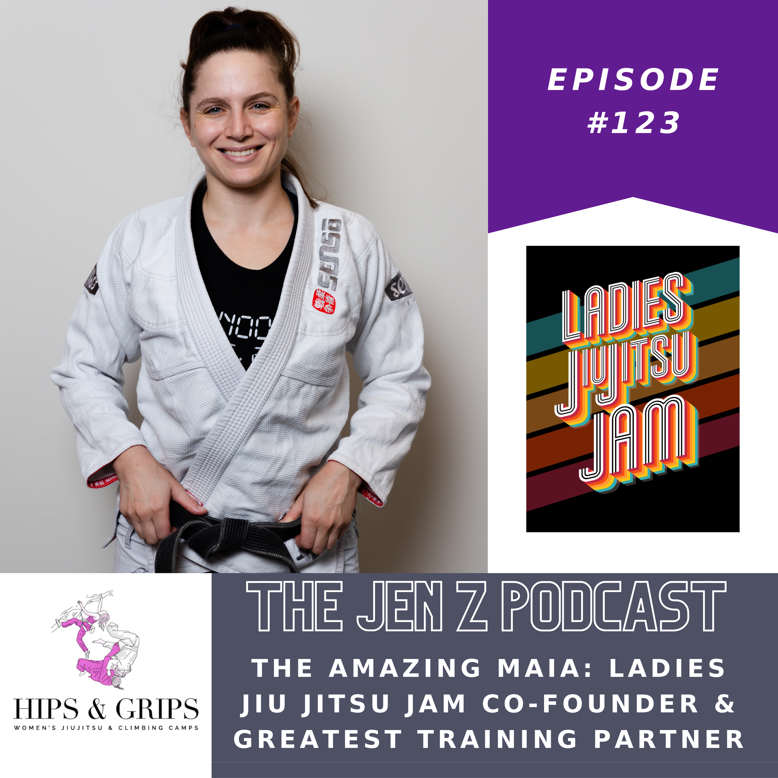 The Amazing Maia: Ladies Jiu Jitsu Jam Co-Founder & Greatest Training Partner