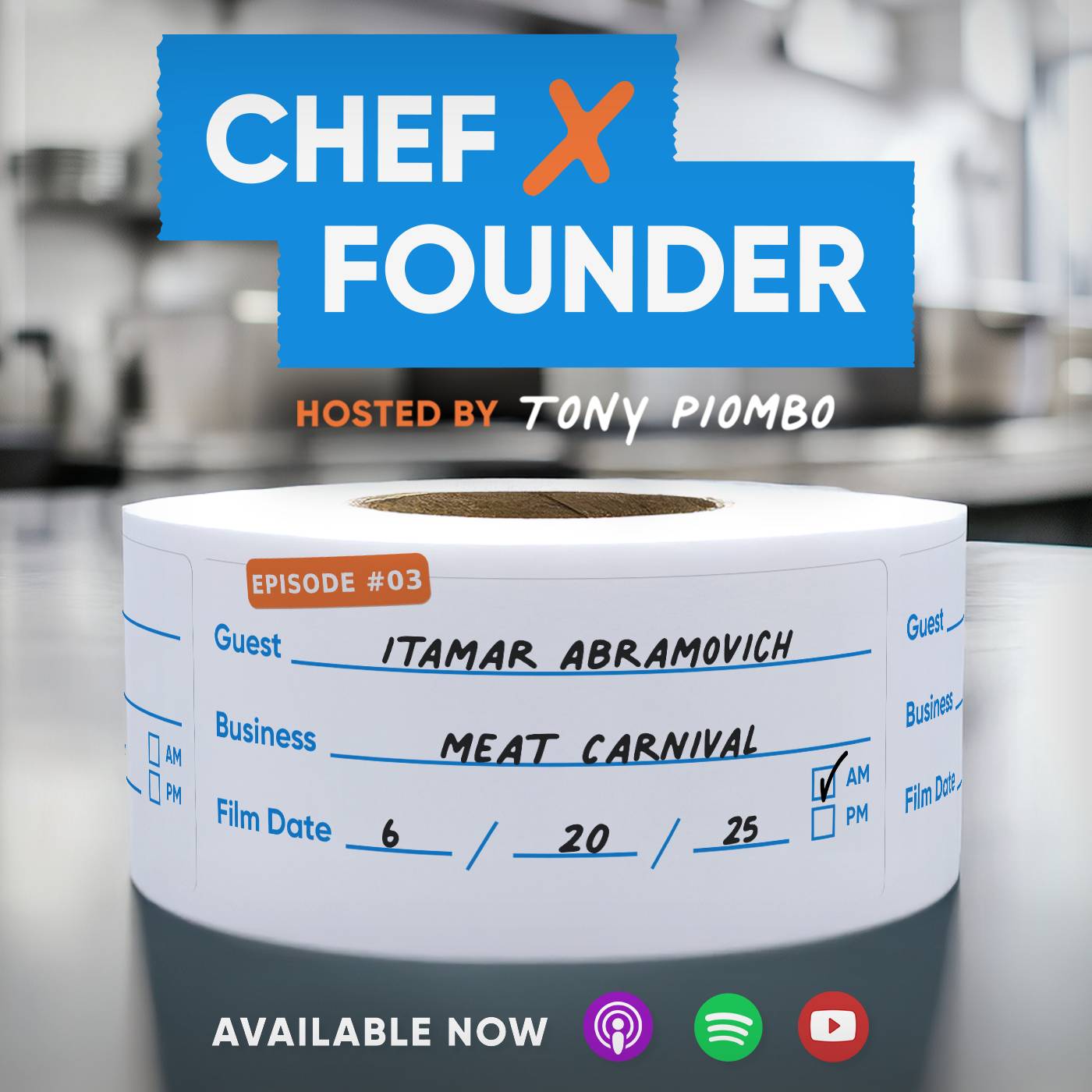 Chef x Founder Podcast