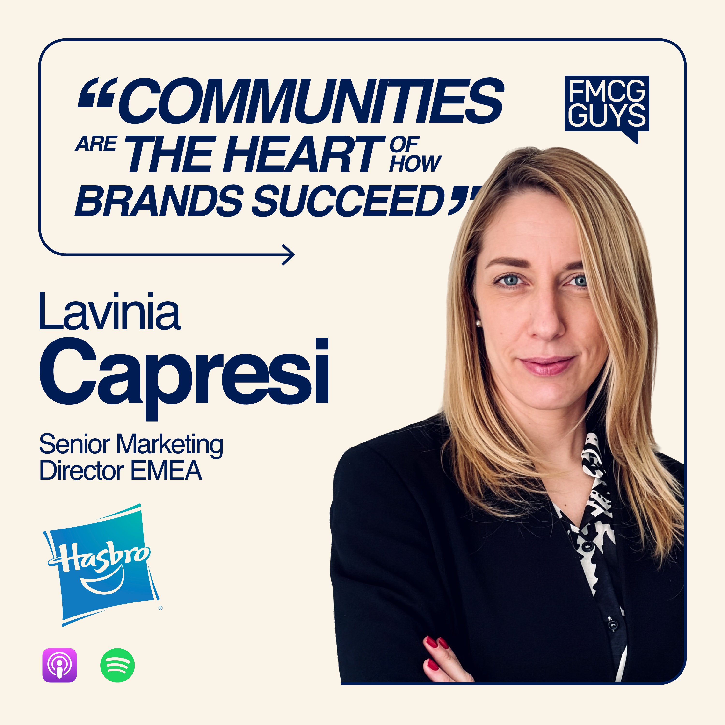 296. Lavinia Capresi, Senior Marketing Director EMEA at Habsro: Play Communities, Selling to Kids and "Kidults", Toys after COVID, Board Games